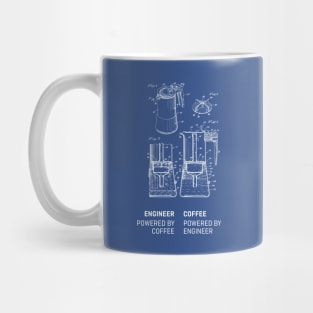 Engineer powered by coffee powered by cngineer Mug